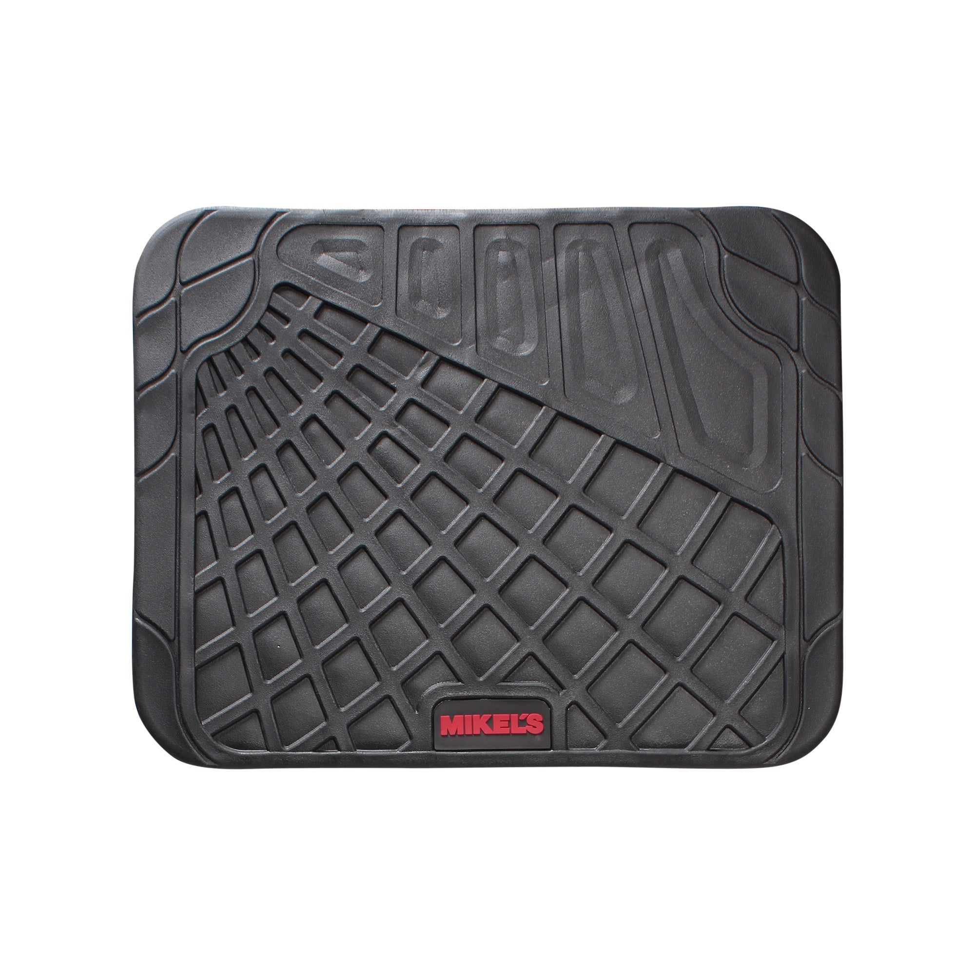 Tapetes para auto de hule, negro de lujo