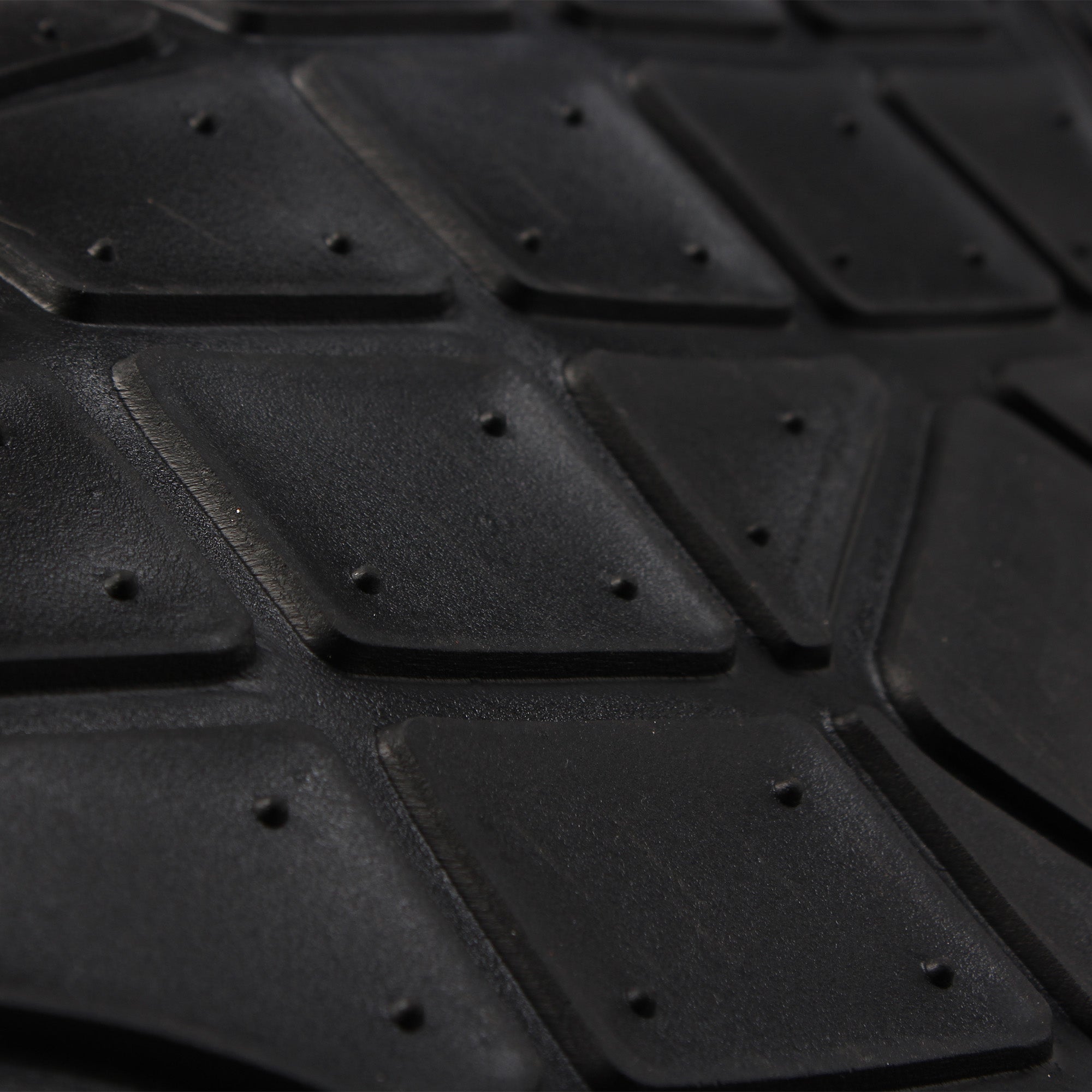 Tapetes para auto de hule, negro de lujo