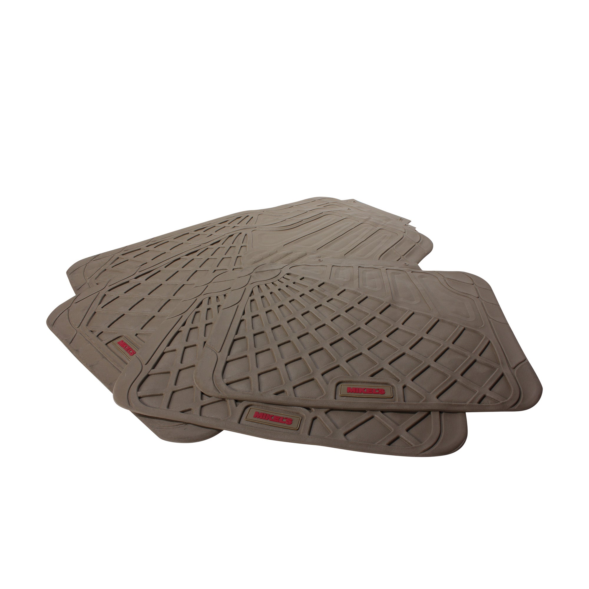 Tapetes para auto de hule, camello de lujo