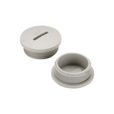 RAWELT - Tapón roscado de 3/4" para caja cuadrada a prueba de intemperie.