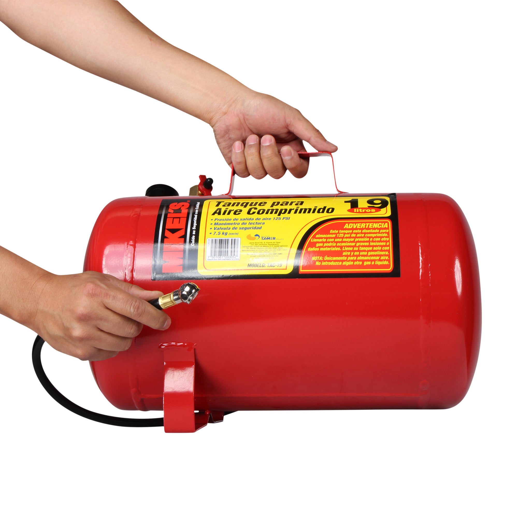 Tanque para aire comprimido (19 lts)