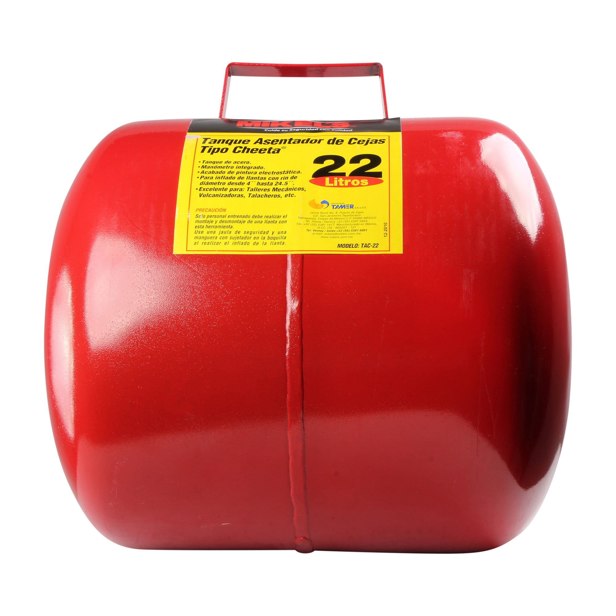 Tanque asentador de ceja Cheeta® (22 lts)