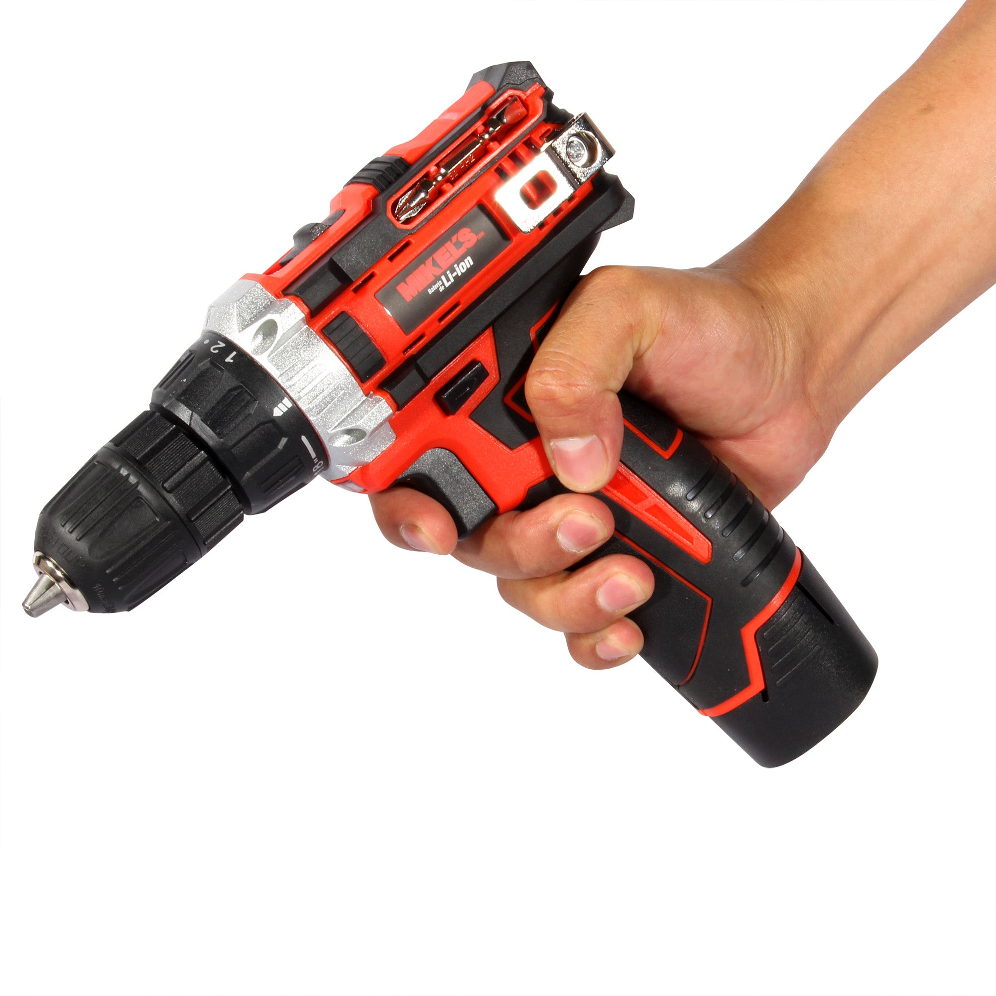 Taladro-atornillador inalámbrico profesional (12 V)