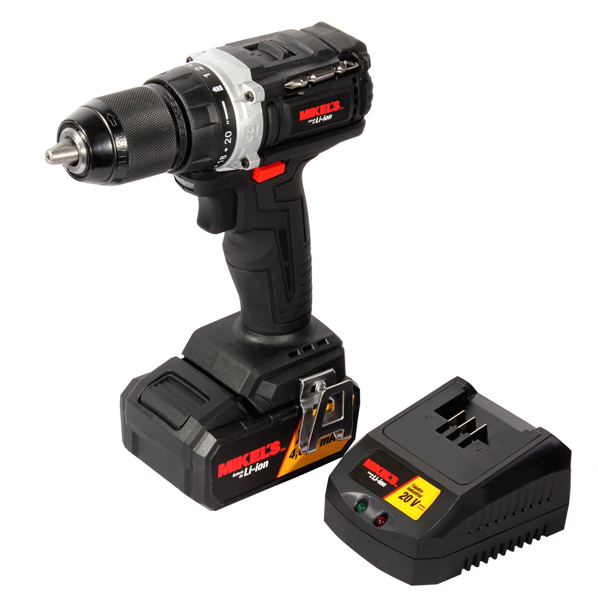 Taladro inalámbrico industrial (20 V)
