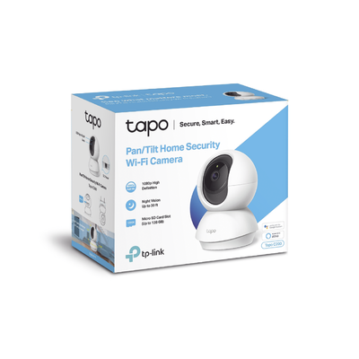 TP-LINK - Cámara IP Wi-Fi para Hogar / Resolución 2 MP / Audio Doble Vía / Visión nocturna / Notificación Push / Google Assistant y Amazon Alexa