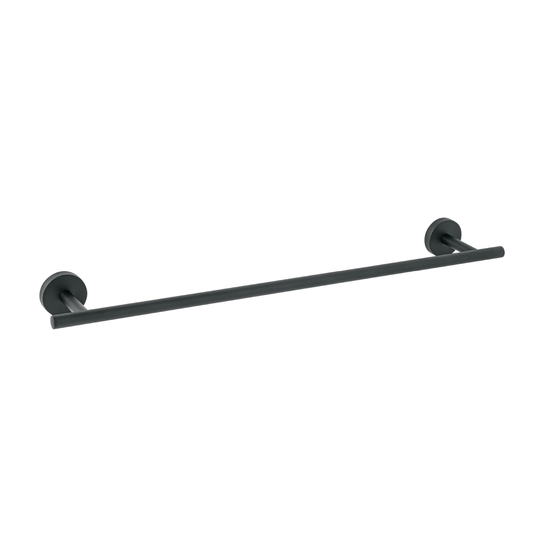 Toallero de barra metalico acabado negro, Foset Tubig