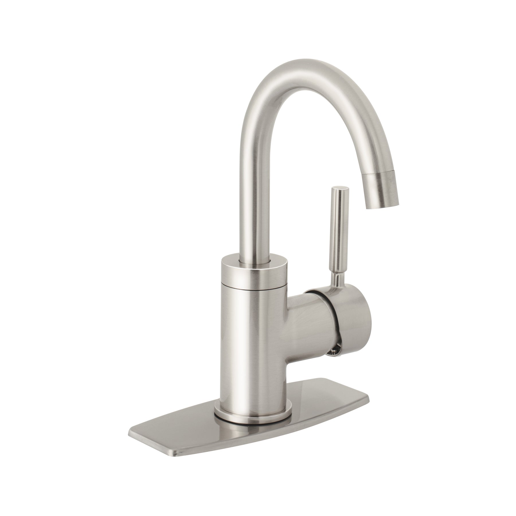 Monomando corto para lavabo, satin, Foset Tubig