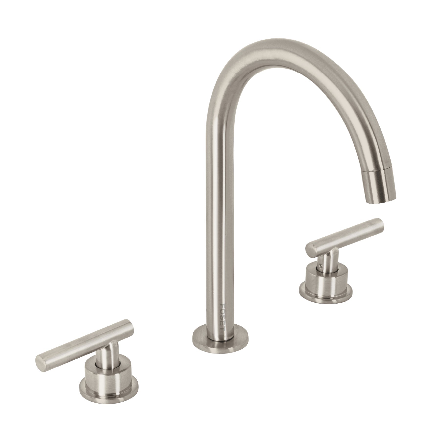 Mezcladora p/lavabo,taladros separados,palanca,satin,Tubig