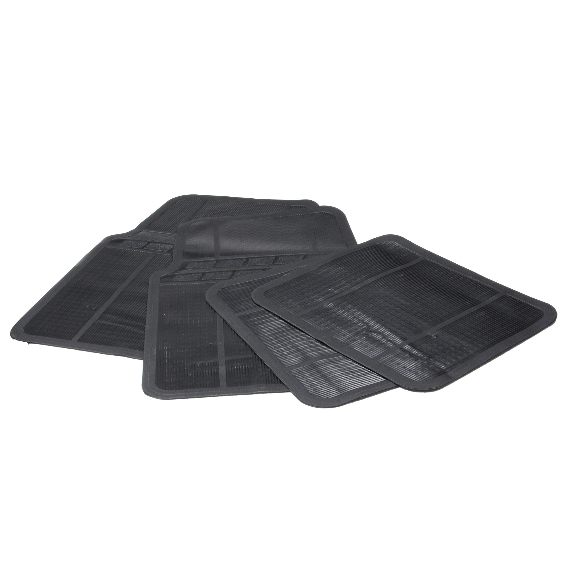 Tapetes para auto de PVC, negros