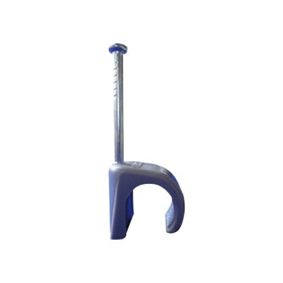 THORSMAN - Grapa para cable redondo de 10mm color gris (100pzs) (3104-00100)