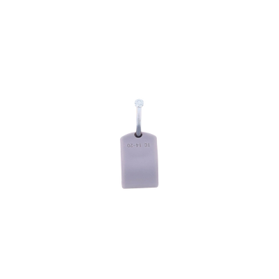 THORSMAN - Grapa para cable redondo de 14mm color gris (100pzs) (3105-00100)
