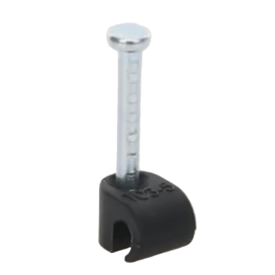 THORSMAN - Grapa negra para Fibra óptica redonda de 3 mm (100pzs) (3101-00400)