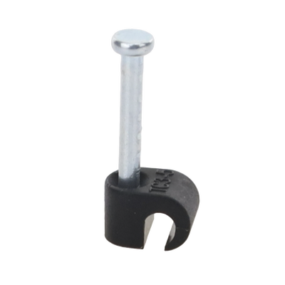 THORSMAN - Grapa negra para Fibra óptica redonda de 3 mm (100pzs) (3101-00400)