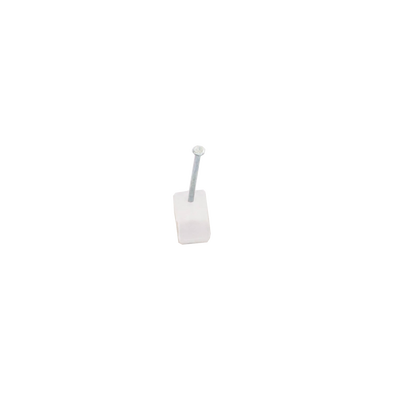THORSMAN - Grapa para cable plano de 3mm color transparente (100pzs)