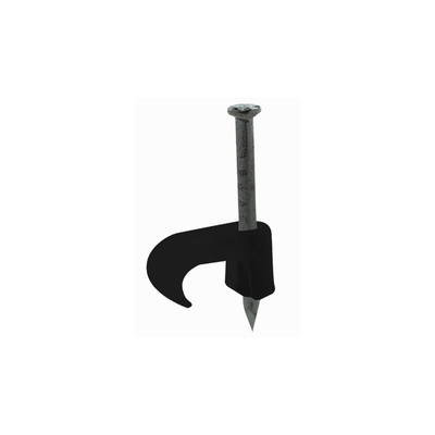 THORSMAN - Grapa para cable plano de 5mm color Nerga (100pzs) (3209-00300)