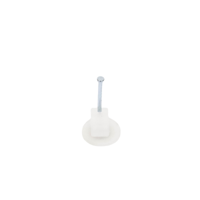 THORSMAN - Grapa para cable plano de 6mm color transparente (100pzs) (3210-00100)