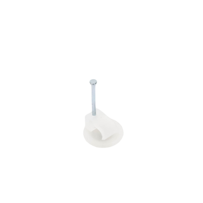 THORSMAN - Grapa para cable plano de 6mm color transparente (100pzs) (3210-00100)