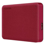 TOSHIBA - Disco Duro Externo Toshiba Canvio Advance V10 4TB 2.5" USB 3.2 Gen 1 Color Rojo para Windows/Mac