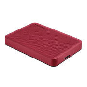TOSHIBA - Disco Duro Externo Toshiba Canvio Advance V10 4TB 2.5" USB 3.2 Gen 1 Color Rojo para Windows/Mac