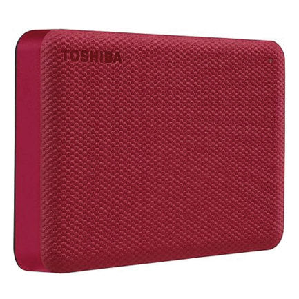 TOSHIBA - Disco Duro Externo Toshiba Canvio Advance V10 4TB 2.5" USB 3.2 Gen 1 Color Rojo para Windows/Mac