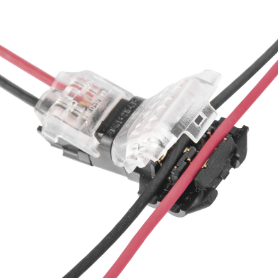 EPCOM POWERLINE - Conector en forma de T para 2 Contactos / Para una Conexión Rápida