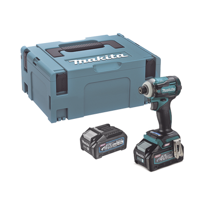 MAKITA - Atornillador de impacto neumático inalámbrico BL 40v XGT