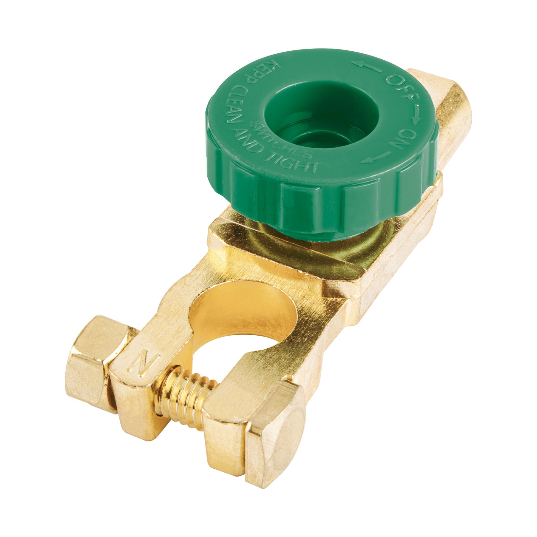 Terminal p/bateria con interruptor switch, Truper