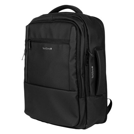 TECHZONE - Backpack Techzone UrbanBiz DE 15.6" Diseñada para el Ritmo Dinamico del Dia a Dia Color Negro
