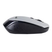 TECHZONE - Mouse Inalambrico TechZone Optico 800 a 1600 DPI Ajustable 4 Botones Ambidiestro Win/MAC Color Plata