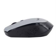 TECHZONE - Mouse Inalambrico TechZone Optico 800 a 1600 DPI Ajustable 4 Botones Ambidiestro Win/MAC Color Plata