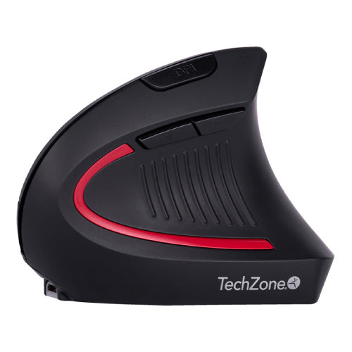 TECHZONE - Mouse Inalambrico TechZone Ergonomico Vertical