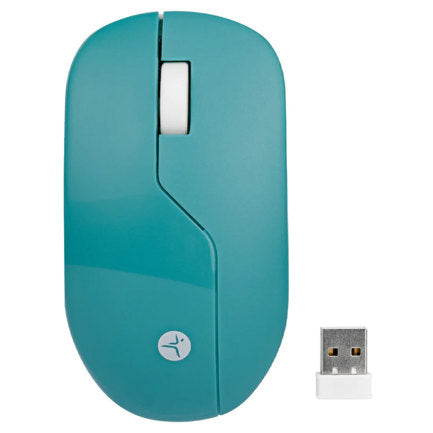 TECHZONE - Mouse Inalámbrico TechZone Verde Armor Recargable Wireless