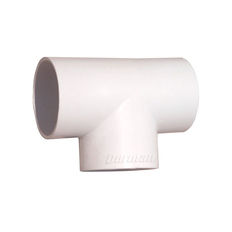 Tee pvc sanitaria 100 mm. 4" x 2"