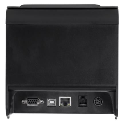 TECHZONE - Impresora Térmica TechZone TZBE102 80mm Vel 250mm/s 203dpi  USB/Serial/RJ45/RJ11 Cortador Manual 1 Año Garantía