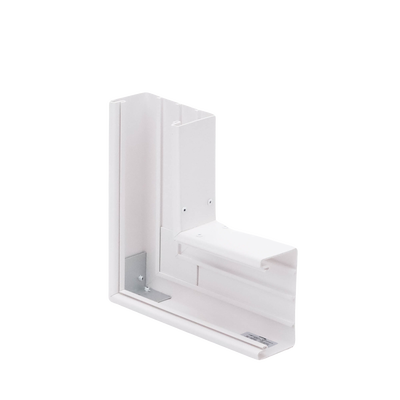 THORSMAN - Sección en "L" color blanco de PVC auto extinguible,  para canaleta TEK100 (5576-12100)