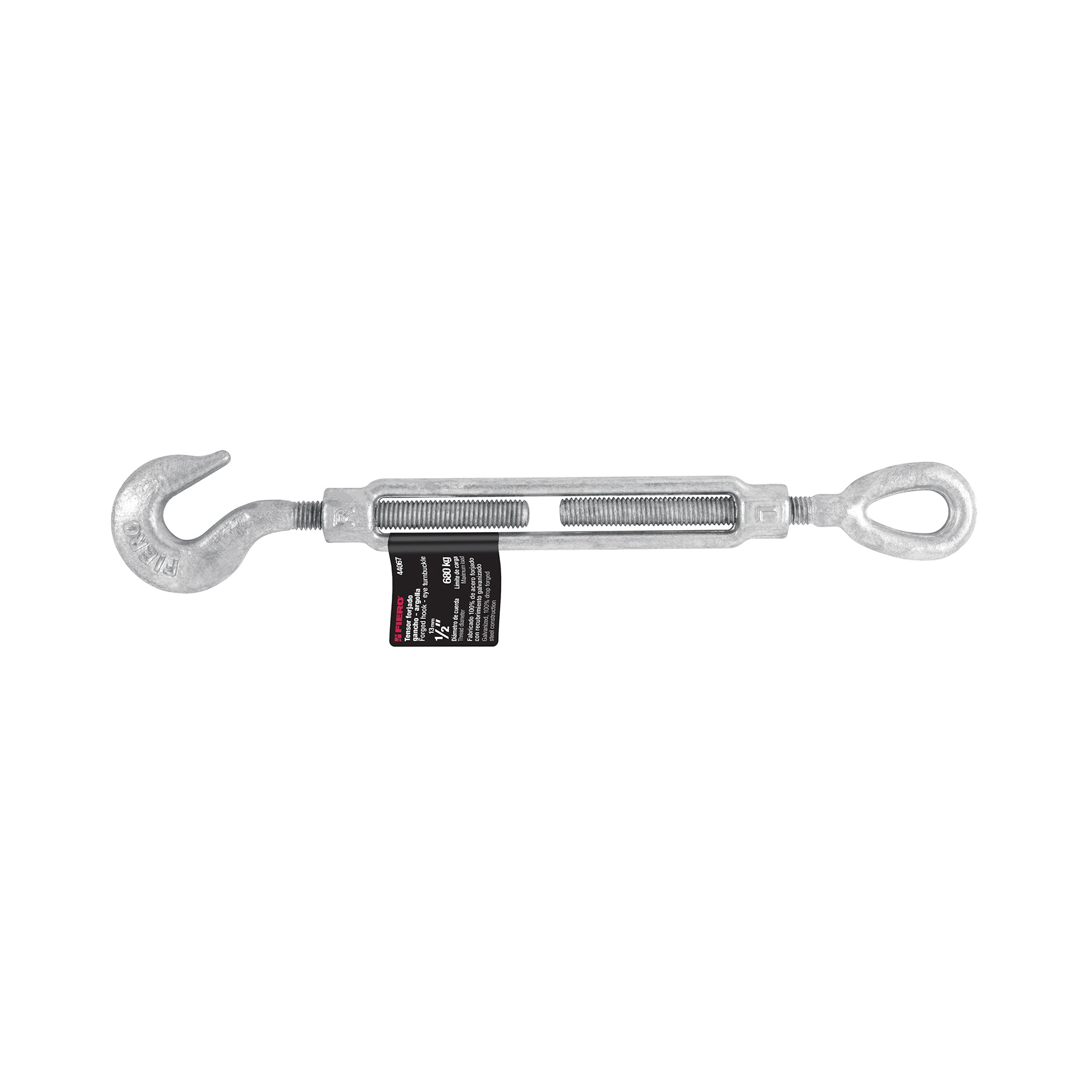 Tensor forjado 1/2' gancho-argolla, FIERO