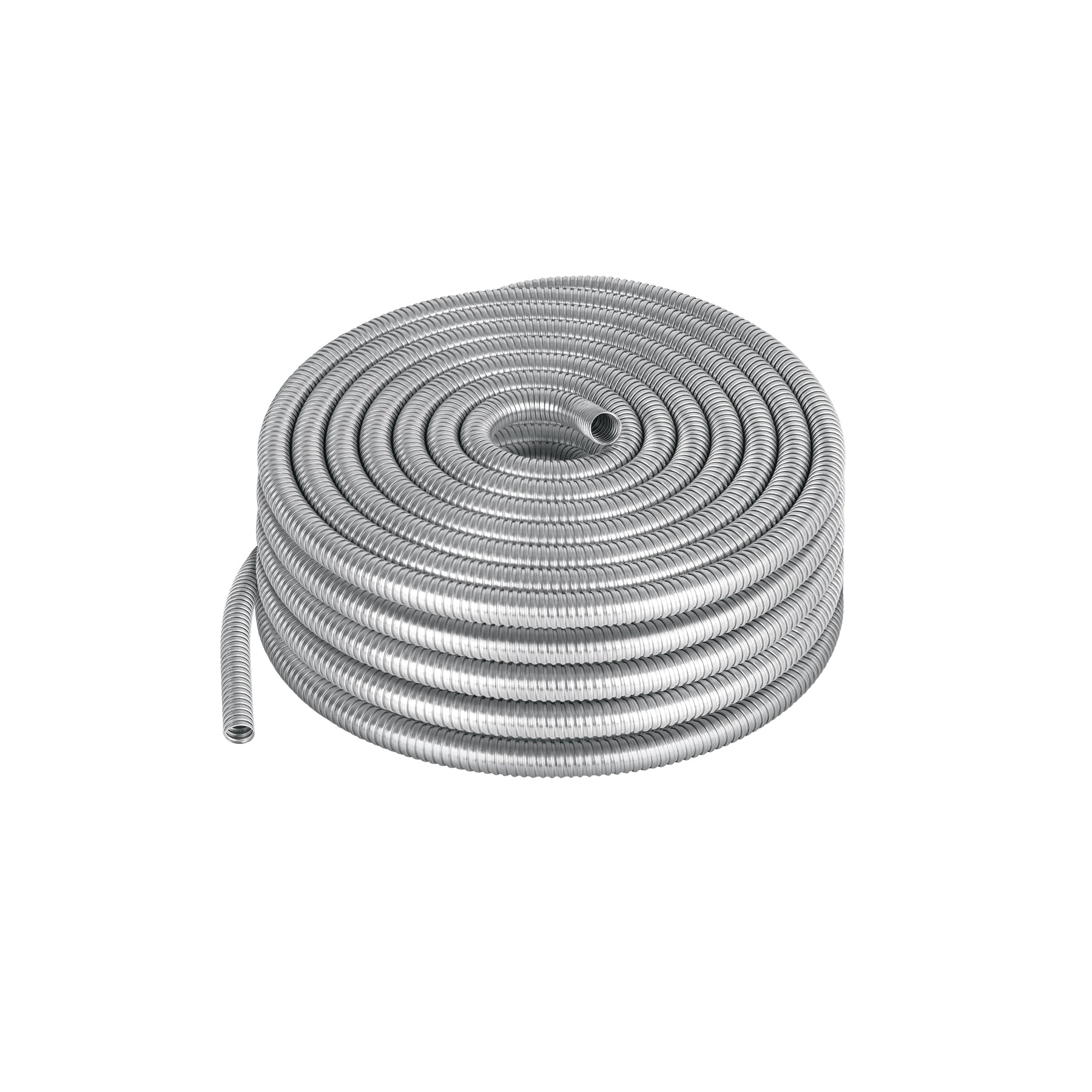 Rollo de 50 m de tubo flexible metalico de 3/4', Volteck
