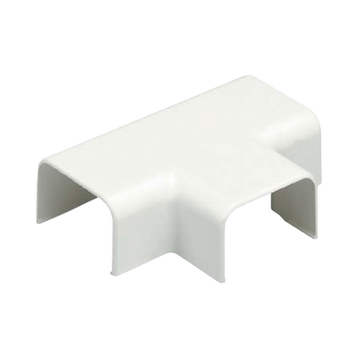 PANDUIT - Conexión en "T", para uso con canaleta LD3, material ABS, Color Blanco Mate