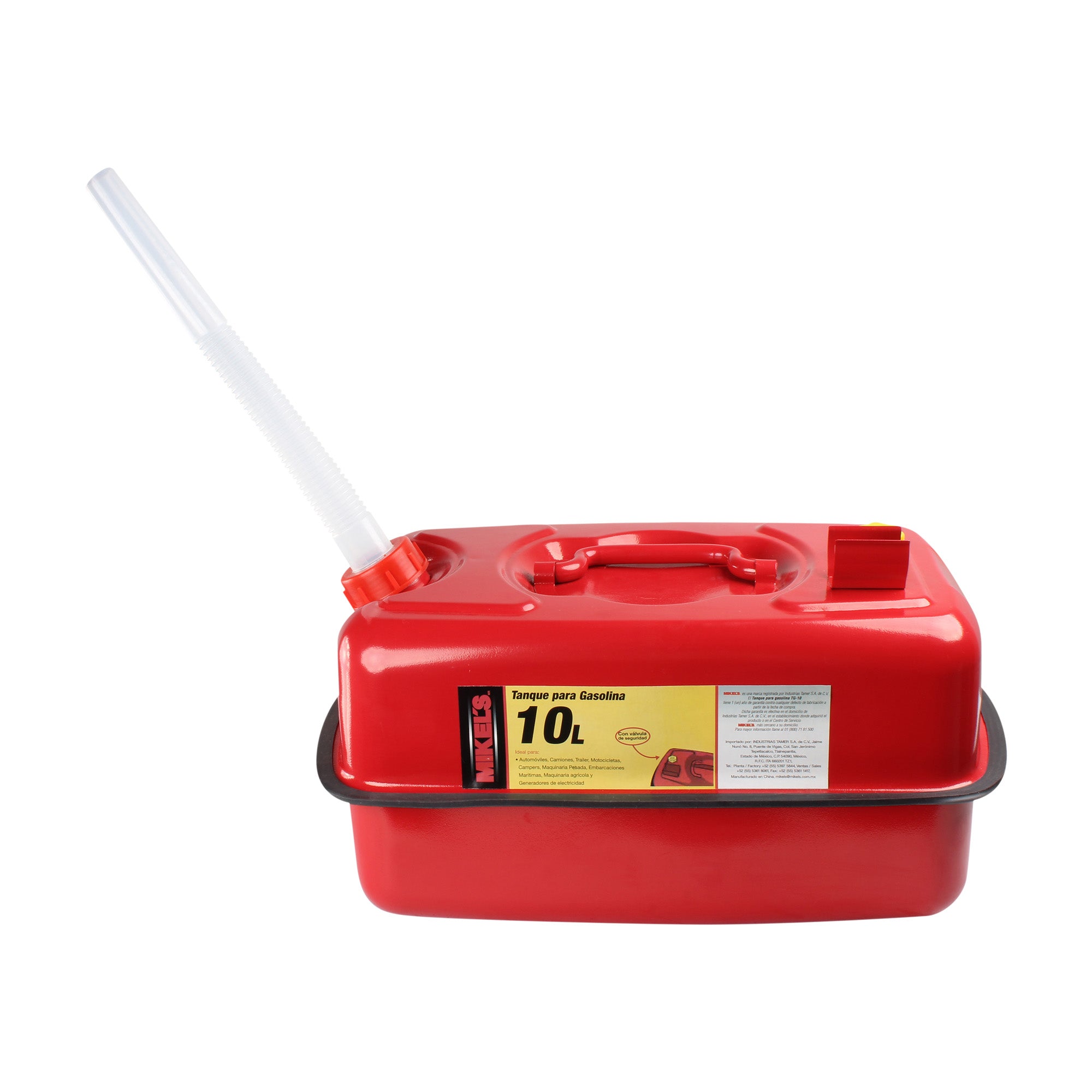 Tanque metálico para gasolina (10 lts)