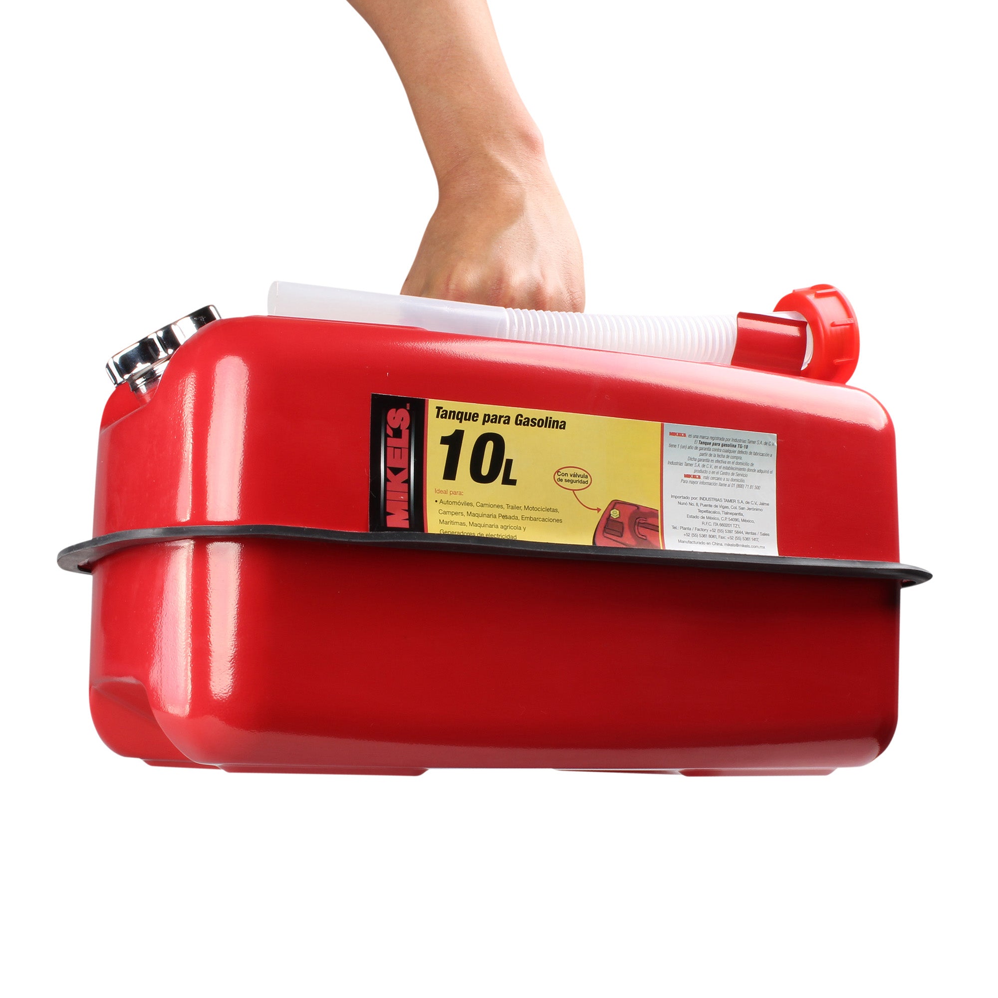 Tanque metálico para gasolina (10 lts)