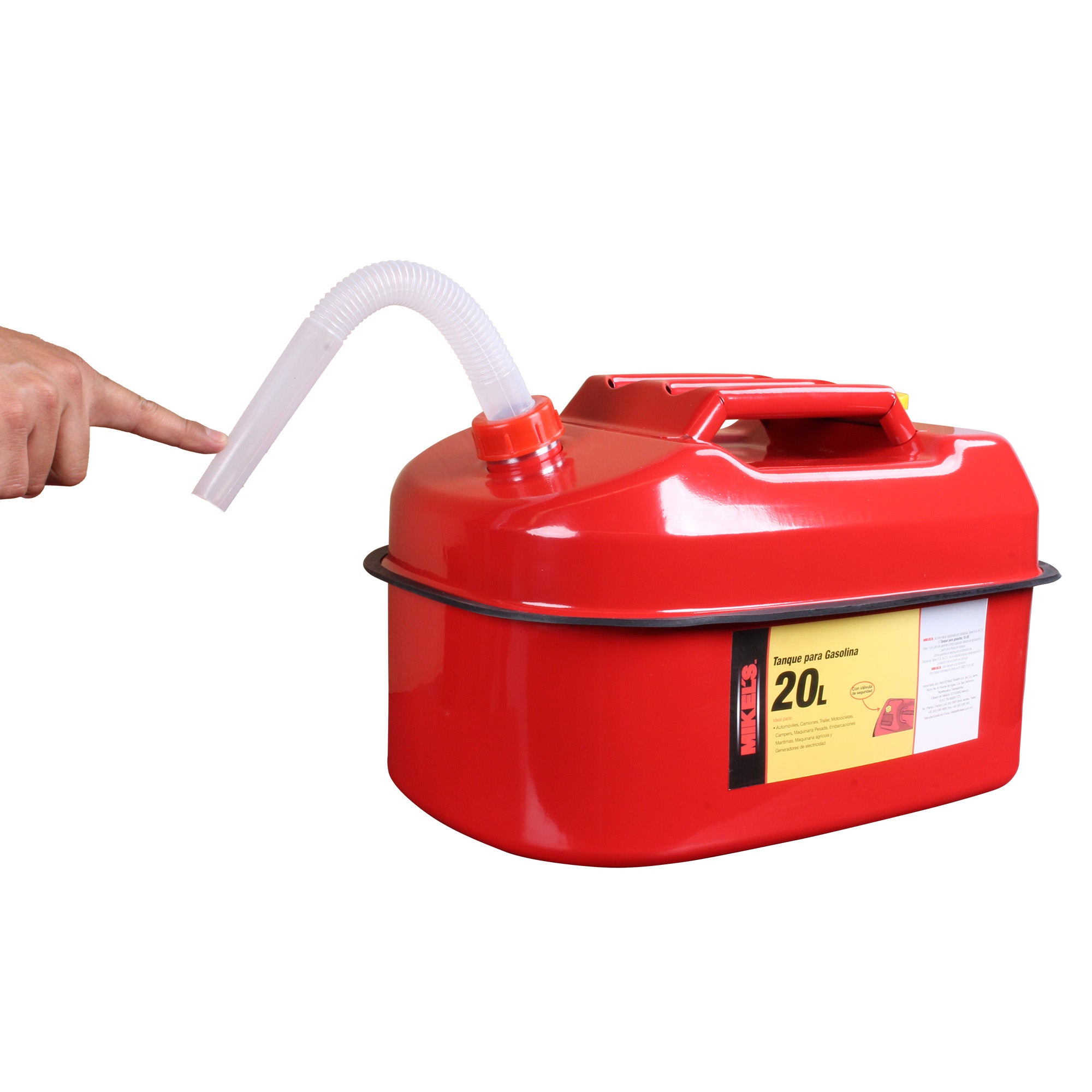 Tanque metálico para gasolina (20 lts)