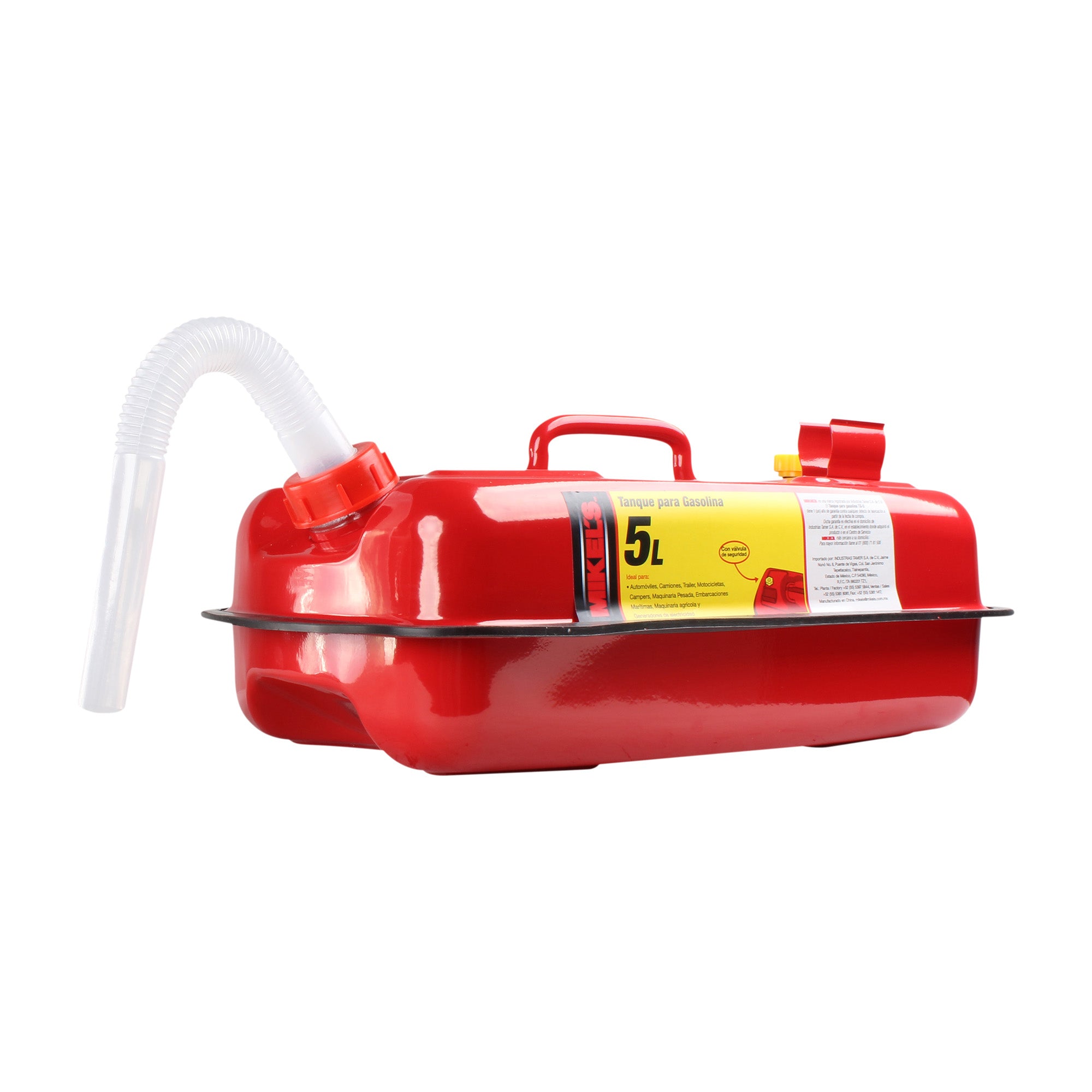 Tanque metálico para gasolina (5 lts)