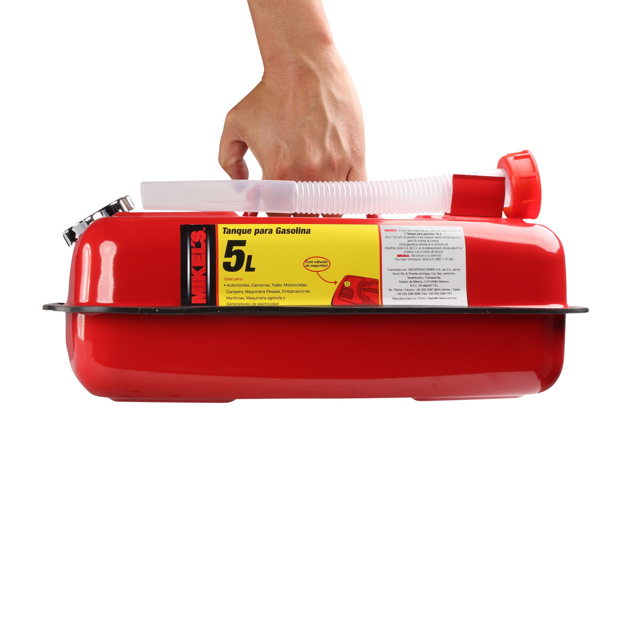Tanque metálico para gasolina (5 lts)