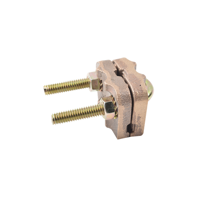TOTAL GROUND - Conector Antivandalico de Varilla 5/8" a Cable Calibre 4 (Cuatro) a 3/0 (Triple Cero).