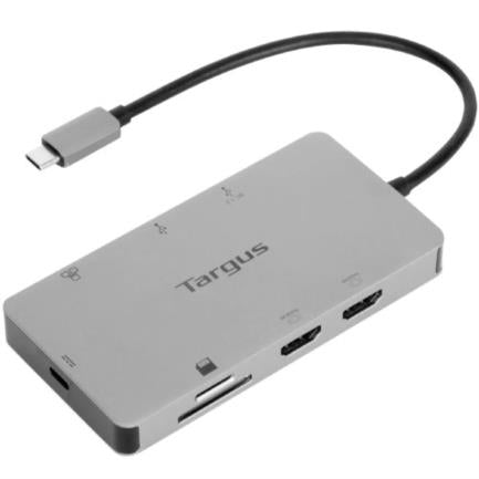 TARGUS - Docking Targus USB-C Dual HDMI 4K con Transferencia PD de 100W