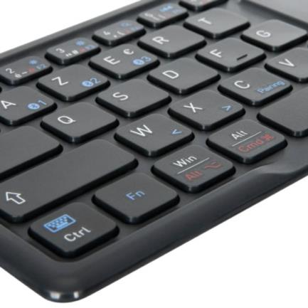 TARGUS - Teclado Targus Inalámbrico Plegable Ergonómico USB Color Negro