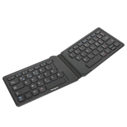 TARGUS - Teclado Targus Inalámbrico Plegable Ergonómico USB Color Negro