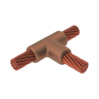 TOTAL GROUND - Molde para Soldadura exotermica tipo T para cable 4/0 AWG - 2/0 AWG .