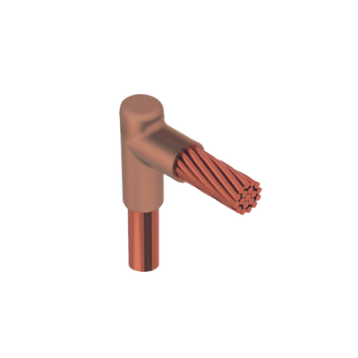 TOTAL GROUND - Molde para Soldadura Exotermica Tipo L, tope varilla 5/8 In a Cable 2/0 Awg