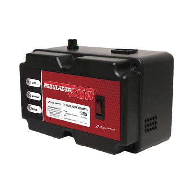 TOTAL GROUND - Regulador de Voltaje TOTAL GROUND de 450VA/360 Watts, 480 Joules de Protección L-N, L-G y N-G.
